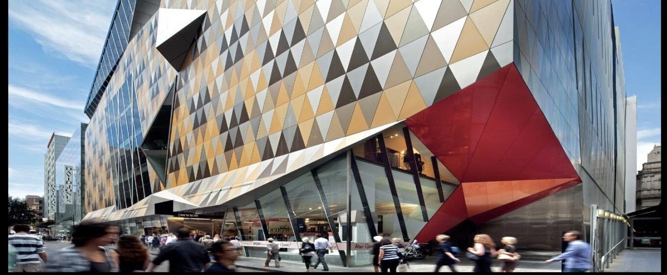 Myer Bourke Street redevelopment facade, Melbourne